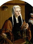 Maarten van Heemskerck Portrait of a Woman painting